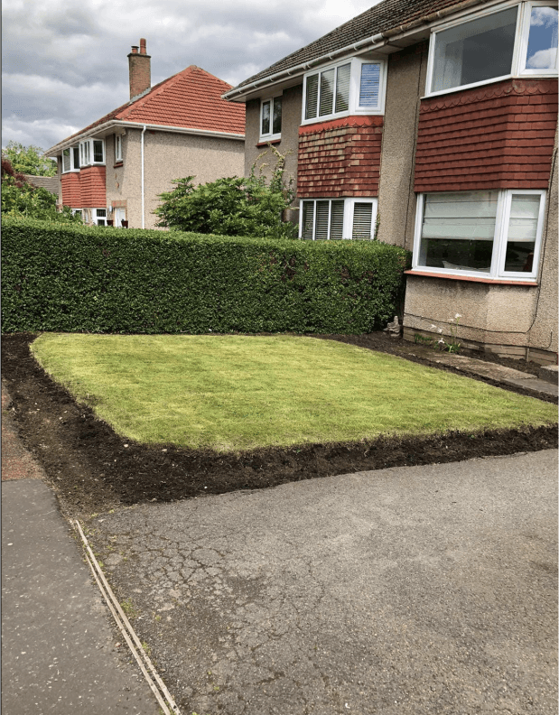 Garden maintenance and landscaping work