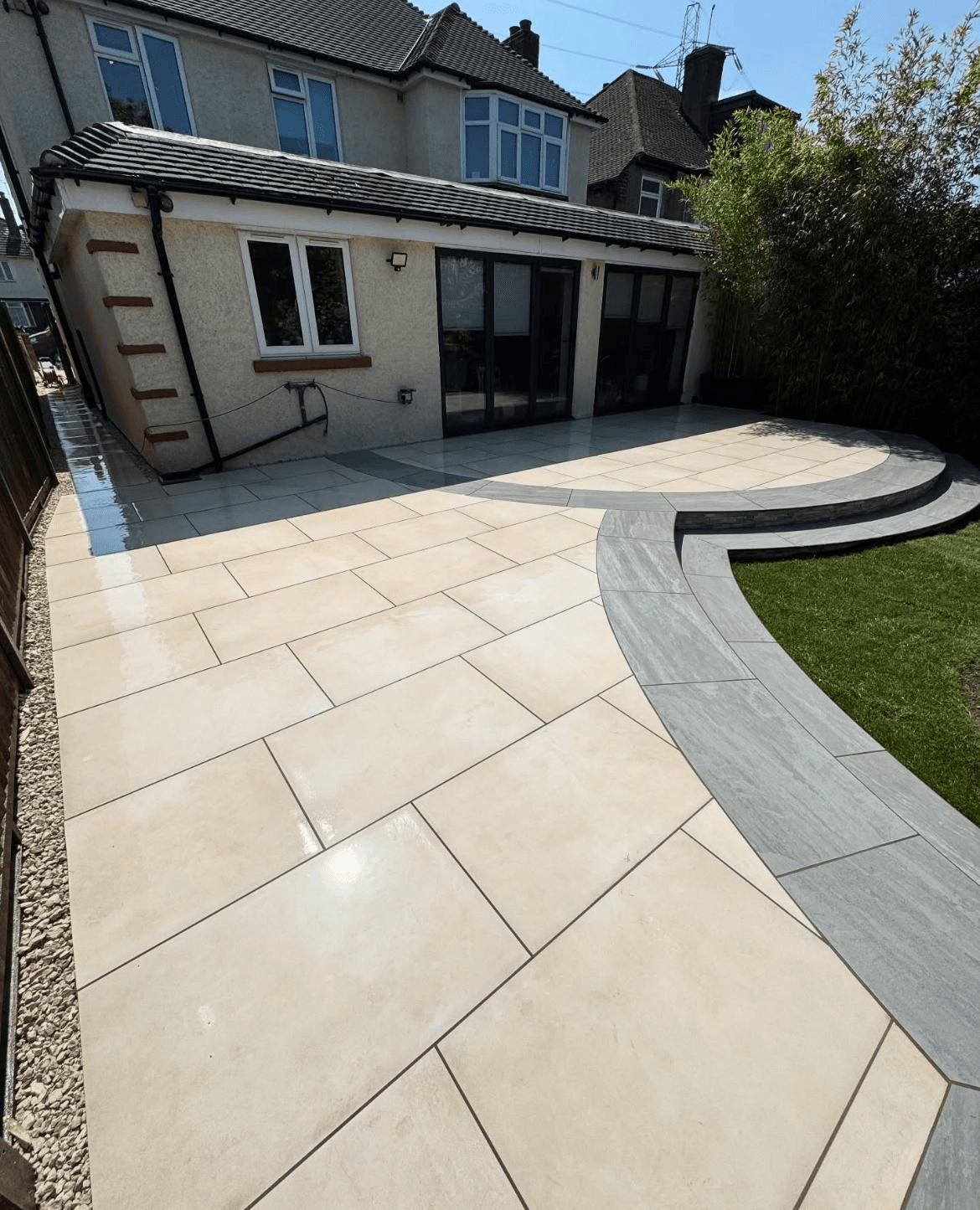 Paving and slabbing work in Yorkshire