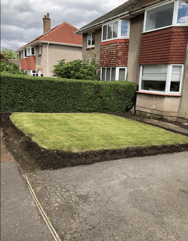 Turfing work in Yorkshire
