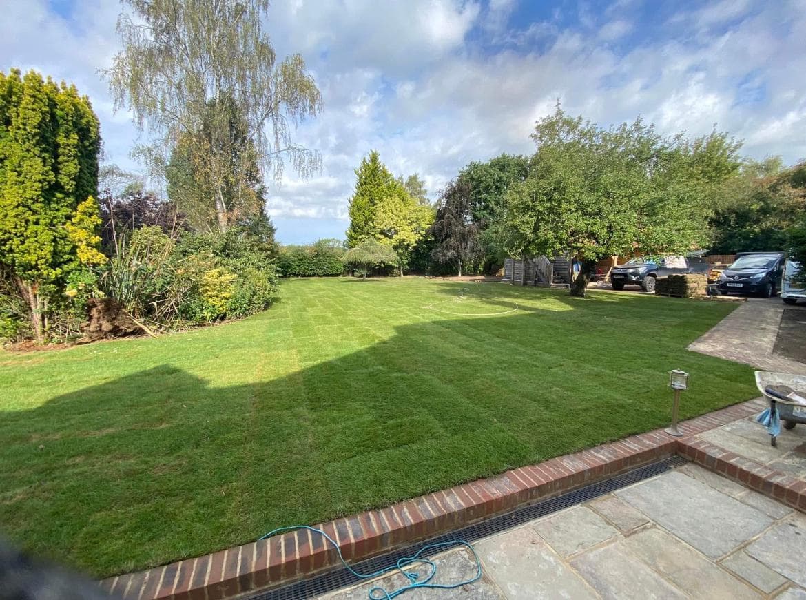 Turfing work in Yorkshire