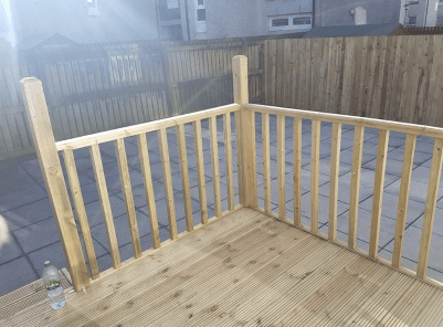 Professional decking installation in Yorkshire