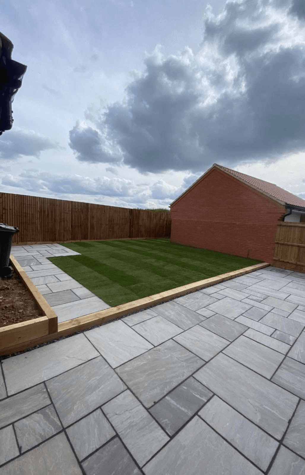 Professional landscaping work in Yorkshire