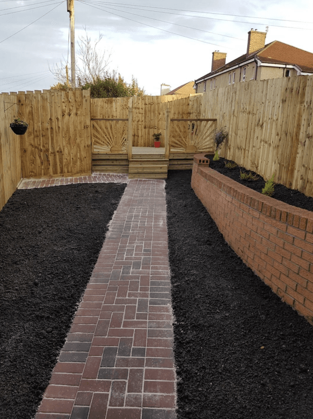 Professional landscaping work in Yorkshire