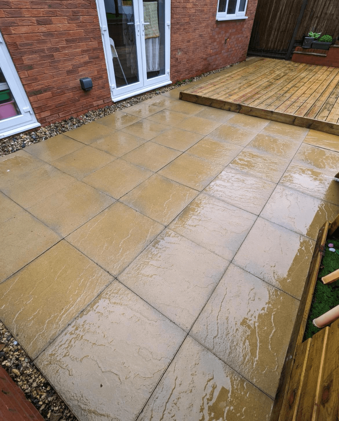 Professional pressure washing services in Yorkshire